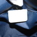 Christian Dior Trotter Canvas Shoulder Bag Navy Auth 147633-19