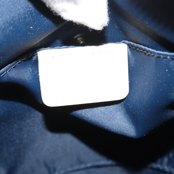 Christian Dior Trotter Canvas Shoulder Bag Navy Auth 147633