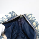 Christian Dior Trotter Canvas Shoulder Bag Navy Auth 147633-20