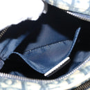 Christian Dior Trotter Canvas Shoulder Bag Navy Auth 147633-22