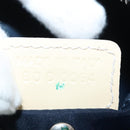 Christian Dior Trotter Canvas Shoulder Bag Navy Auth 147633-12