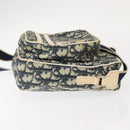 Christian Dior Trotter Canvas Shoulder Bag Navy Auth 147633-3