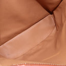 CELINE Macadam Canvas Tote Bag PVC Leather Brown Gold Auth 147637-20