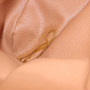 CELINE Macadam Canvas Tote Bag PVC Leather Brown Gold Auth 147637-10