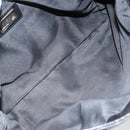 FENDI Hand Bag Leather Black Silver Auth 147641-11