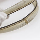 GUCCI GG Supreme Tote Bag PVC Beige Silver 114595 Auth 147642-9