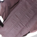 GUCCI GG Supreme Tote Bag PVC Beige Silver 114595 Auth 147642-11