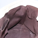 GUCCI GG Supreme Tote Bag PVC Beige Silver 114595 Auth 147642-20