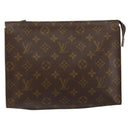 LOUIS VUITTON Monogram Poche Toilette 26 Pouch M47542 LV Auth 147647-13
