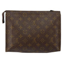 LOUIS VUITTON Monogram Poche Toilette 26 Pouch M47542 LV Auth 147647-2
