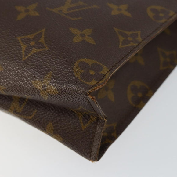 LOUIS VUITTON Monogram Poche Toilette 26 Pouch M47542 LV Auth 147647