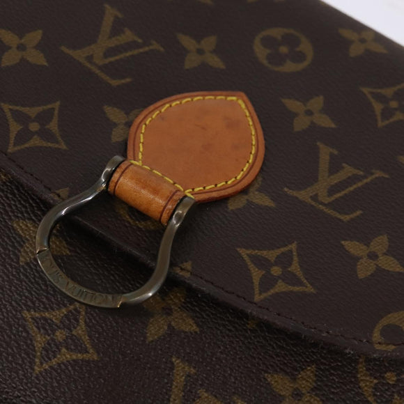 LOUIS VUITTON Monogram Saint Cloud MM Shoulder Bag M51243 LV Auth 147648