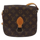 LOUIS VUITTON Monogram Saint Cloud MM Shoulder Bag M51243 LV Auth 147648-13
