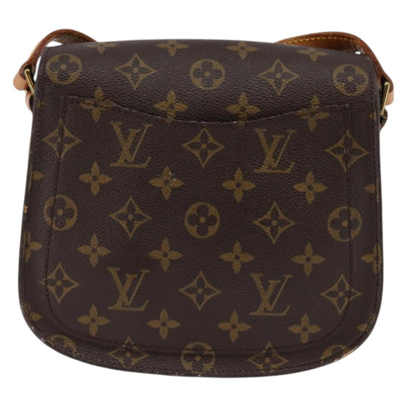 LOUIS VUITTON Monogram Saint Cloud MM Shoulder Bag M51243 LV Auth 147648