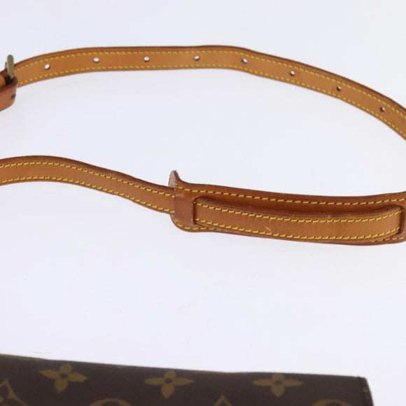 LOUIS VUITTON Monogram Saint Cloud MM Shoulder Bag M51243 LV Auth 147648