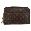 LOUIS VUITTON Monogram Orsay Clutch Bag M51790 LV Auth 147649-2