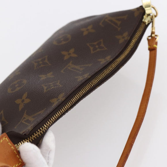 LOUIS VUITTON Monogram Pochette Accessoires Pouch M51980 LV Auth 147650