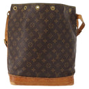 LOUIS VUITTON Monogram Noe Shoulder Bag M42224 LV Auth 147651-13