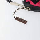 BOTTEGA VENETA Shoulder Bag Canvas Outlet Silver Pink Auth 147659-18