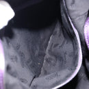 GUCCI Galaku Chain Shoulder Bag Leather Purple Silver 228560 Auth 147671-20