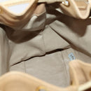 CHANEL Backpack Caviar Skin Beige Gold CC Auth 147672-20