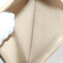 CHANEL Backpack Caviar Skin Beige Gold CC Auth 147672-25