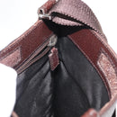 GUCCI GG Canvas Shoulder Bag Beige Silver 27639 Auth 147682-18