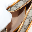 GUCCI GG Supreme Clutch Bag PVC Beige Gold 625764 Auth 147688M-22