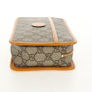 GUCCI GG Supreme Clutch Bag PVC Beige Gold 625764 Auth 147688M-3