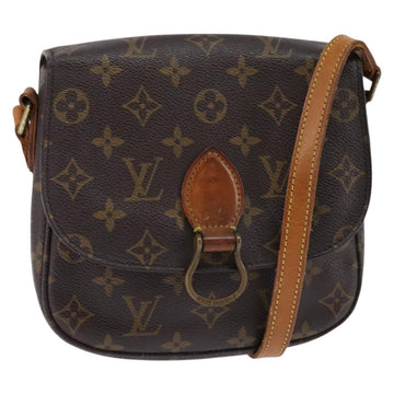 LOUIS VUITTON Monogram Saint Cloud MM Shoulder Bag M51243 LV Auth 147692