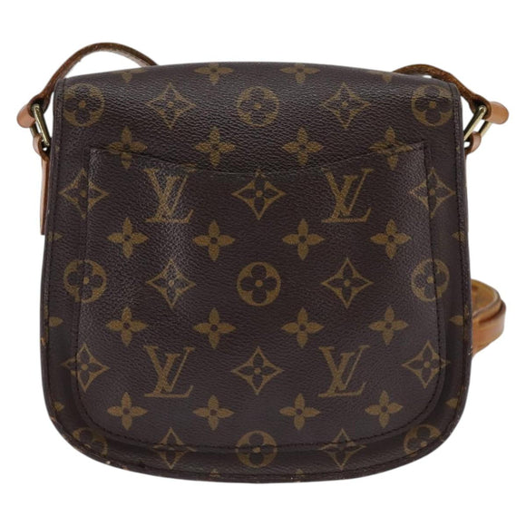 LOUIS VUITTON Monogram Saint Cloud MM Shoulder Bag M51243 LV Auth 147692