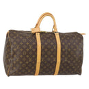 LOUIS VUITTON Monogram Keepall 50 Boston Bag M41426 LV Auth 147696-1