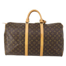 LOUIS VUITTON Monogram Keepall 50 Boston Bag M41426 LV Auth 147696-2