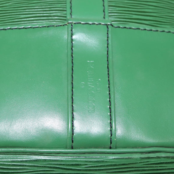 LOUIS VUITTON Epi Randonnee GM Shoulder Bag Green M43084 LV Auth 147705