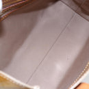 LOUIS VUITTON Monogram Vernis Reade PM Hand Bag Beige M91334 LV Auth 147708-10