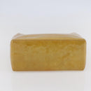 LOUIS VUITTON Monogram Vernis Reade PM Hand Bag Beige M91334 LV Auth 147708-5