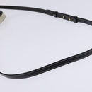 Chloe Woody Small Hand Bag Canvas 2way Beige Navy Auth 147711-9