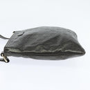 GUCCI Guccissima GG Canvas Shoulder Bag Leather Gray Gold 201538 Auth 147723-3