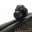 BOTTEGA VENETA Knot Pouch Clutch Pouch metal Gray Auth 147725A-8