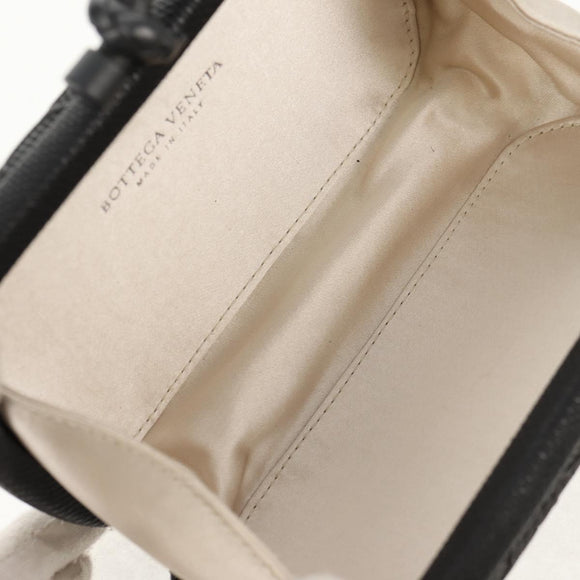 BOTTEGA VENETA Knot Pouch Clutch Pouch metal Gray Auth 147725A