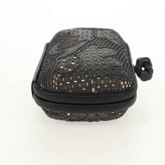 BOTTEGA VENETA Knot Pouch Clutch Pouch metal Gray Auth 147725A
