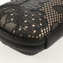 BOTTEGA VENETA Knot Pouch Clutch Pouch metal Gray Auth 147725A-7