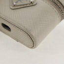 PRADA Chain Pouch For AirPods Pro Earphone Case Safiano 1NR009 Auth 147728M-14