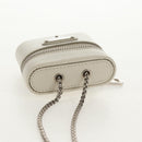 PRADA Chain Pouch For AirPods Pro Earphone Case Safiano 1NR009 Auth 147728M-5