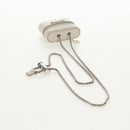 PRADA Chain Pouch For AirPods Pro Earphone Case Safiano 1NR009 Auth 147728M-6