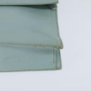 LOEWE Shoulder Bag Leather Light Blue Auth 147733-14