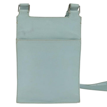 LOEWE Shoulder Bag Leather Light Blue Auth 147733 - 0