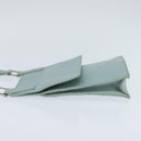 LOEWE Shoulder Bag Leather Light Blue Auth 147733-3