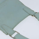 LOEWE Shoulder Bag Leather Light Blue Auth 147733-6