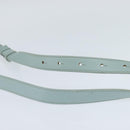 LOEWE Shoulder Bag Leather Light Blue Auth 147733-7